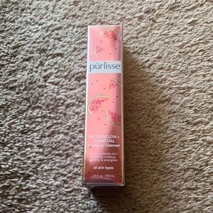 PURLISSE watermelon And charcoal cleanser.
